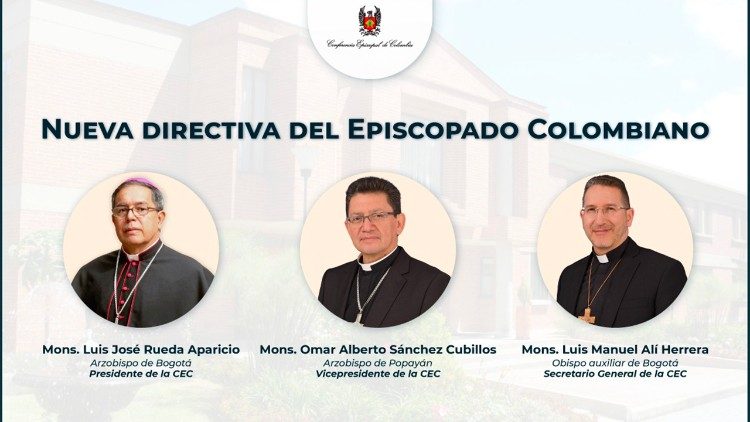 2021.07.07 Nueva directiva de la Conferencia Episcopal de Colombia, trienio 2021-2024