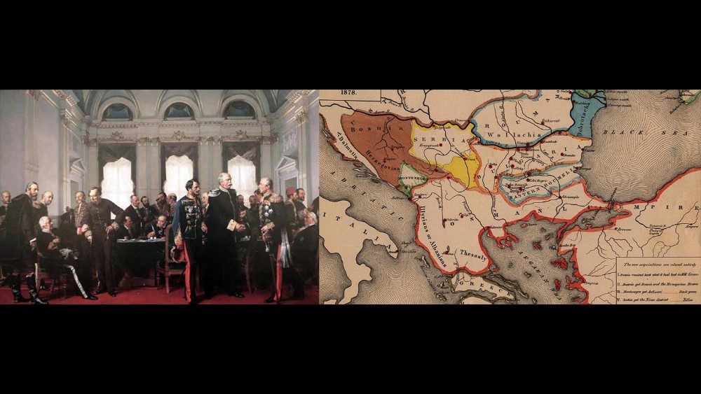 Il Congresso di Berlino del 1878  Sud-est Europa 1879