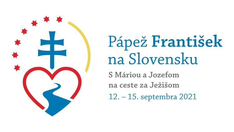 Логотип визита Папы Франциска в Словакию (12-15 сентября 2021 г.)