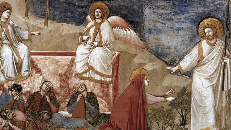 Gesù Risorto appare a  Maria Maddalena