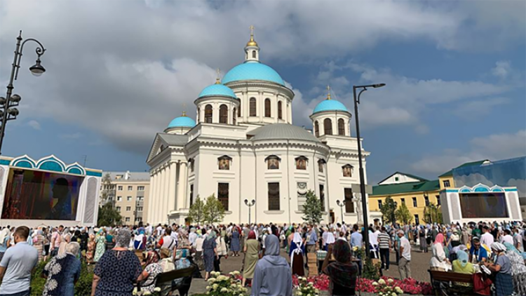 Catedral de Nossa Senhor de Cazã, na República de Tartaristão, Rússia