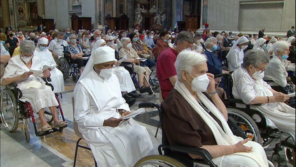 Heilige Messe zum 1. Welttag der Großeltern und älteren Menschen, 25.7.2021