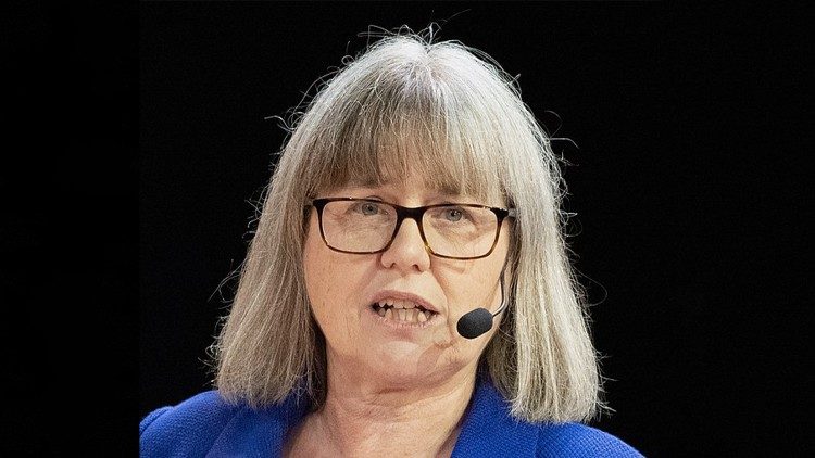 La chercheuse canadienne Donna Strickland, prix Nobel de physique en 2018.