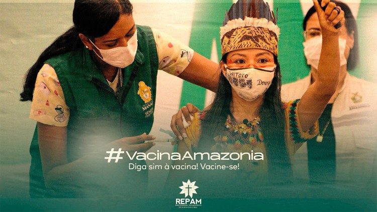 REPAM: campanha #VacinaAmazonia 