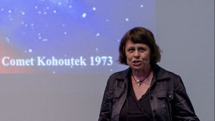 Die niederländische Astronomin Ewine Fleur van Dishoeck
