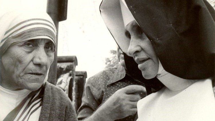 Irmã Dulce encontra Irmã Teresa de Calcutá