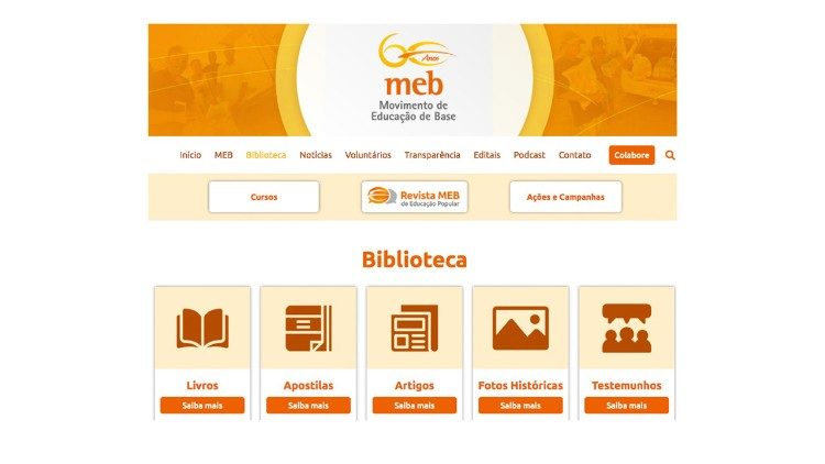 MEB - novo portal na Internet