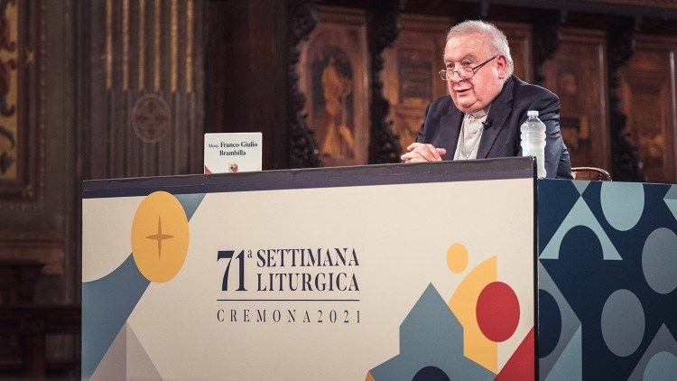 Monsignor Franco Giulio Brambilla apre la 71° Settimana Liturgica  a Cremona 2021 
