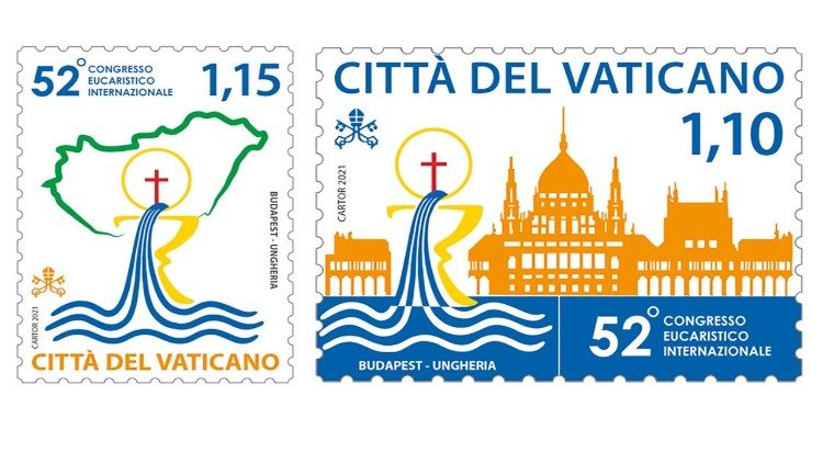 Známky z vatikánskej filatelistickej edície pripravnej na 8. september 2021 