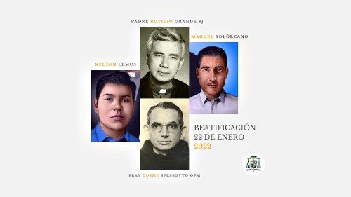4 nuevos beatos para la Iglesia el próximo 22 de enero en El Salvador
