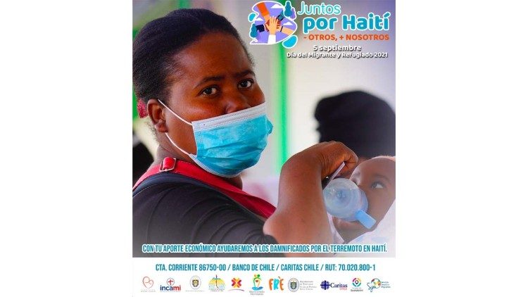 La Red Clamor Chile invita a vivir una semana de oración y acción "Juntos por Haití" del 5 al 12 de septiembre.