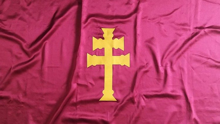 Cruz Missioneira na Bandeira da Nação Missioneira