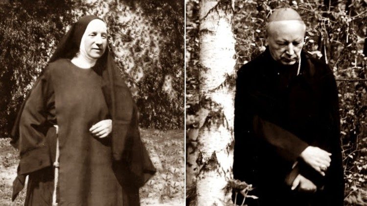  Die Ordensgründerin Elzbieta Roza Czacka (1876-1961) und Kardinal Stefan Wyszynski (1901-1981)