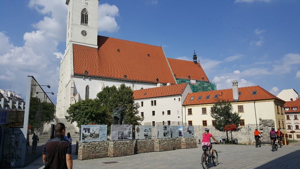 Bratislava, Rybné námestie - miesto, ktoré 13. septembra 2021 navštívi pápež František