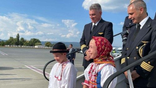 Le Pape François est arrivé en Slovaquie