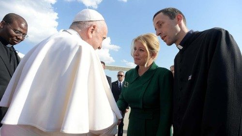 Al via la seconda giornata del Papa a Bratislava