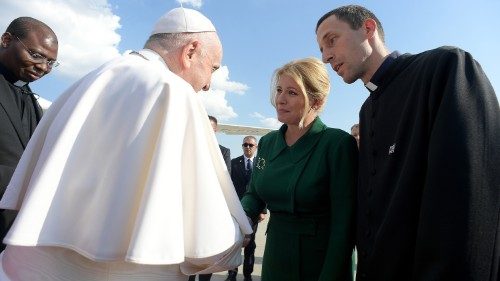 Wortlaut: Papst Franziskus an Politik und Diplomatie in der Slowakei
