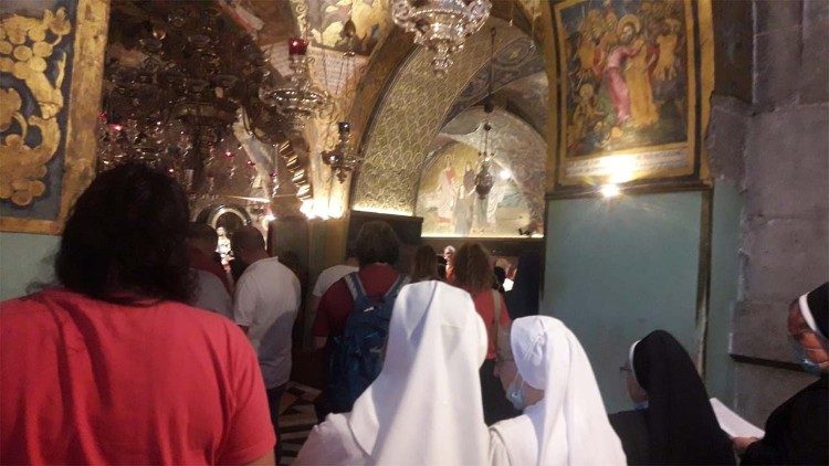 A celebração da Exaltação da Santa Cruz em Jerusalém
