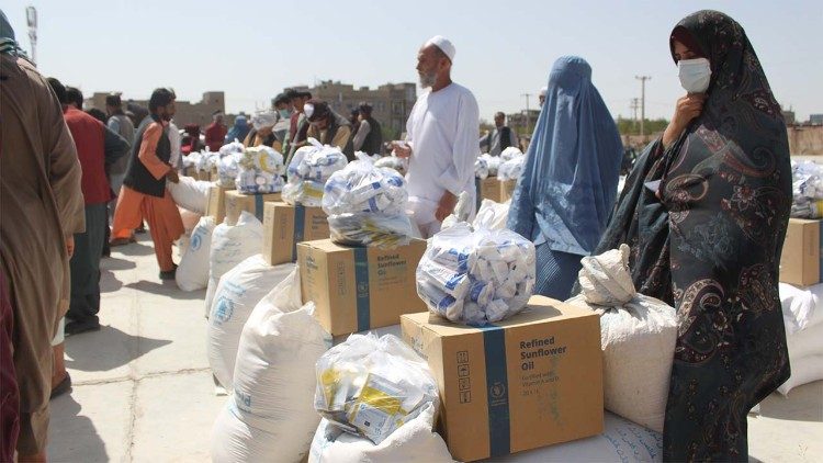 Distribuzione di aiuti del Wfp-Pam in Afghanistan