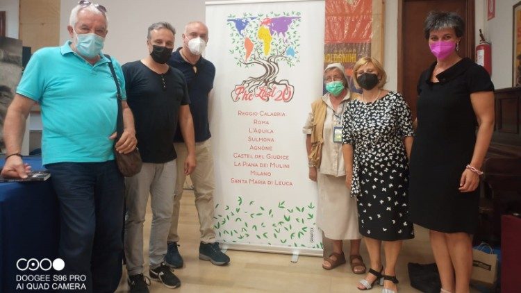Gli organizzatori della tappa in Abruzzo e Molise di "Th Last 20", alla presentazione a Campobasso