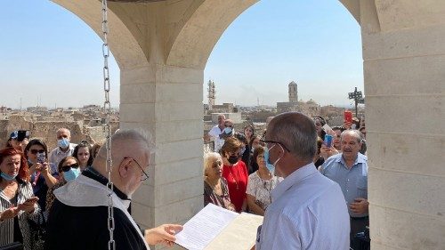 Irak: Vom IS zerstörte Klosterkirche in Mosul vor Wiedereröffnung