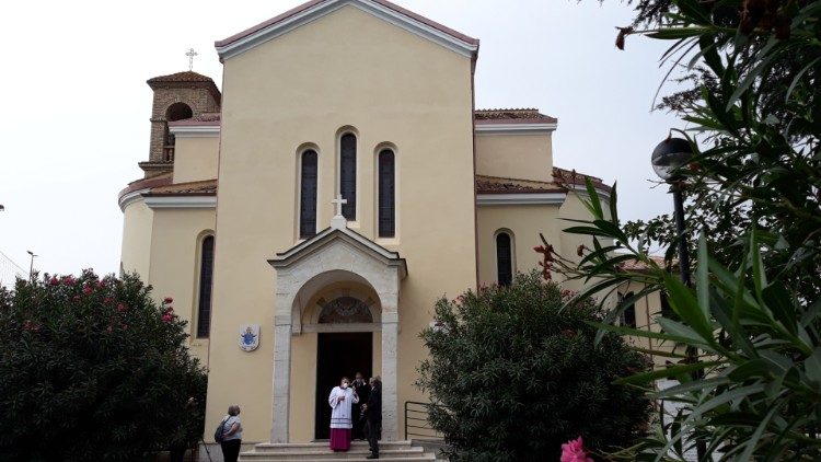 Cardinal Gregory's titular parish: Santa Maria Immacolata a Grottarossa