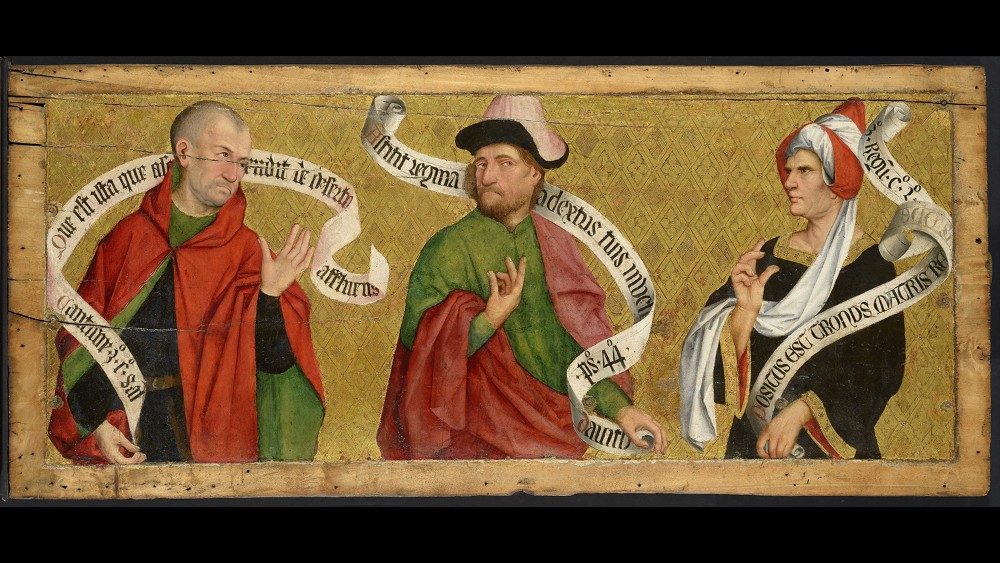 Antoine de Lonhy, Tre profeti, 1480 ca. Pioppo Lione, Musée des Beaux-Arts