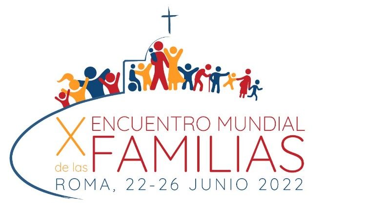 El logo del X Encuentro Mundial de las Familias