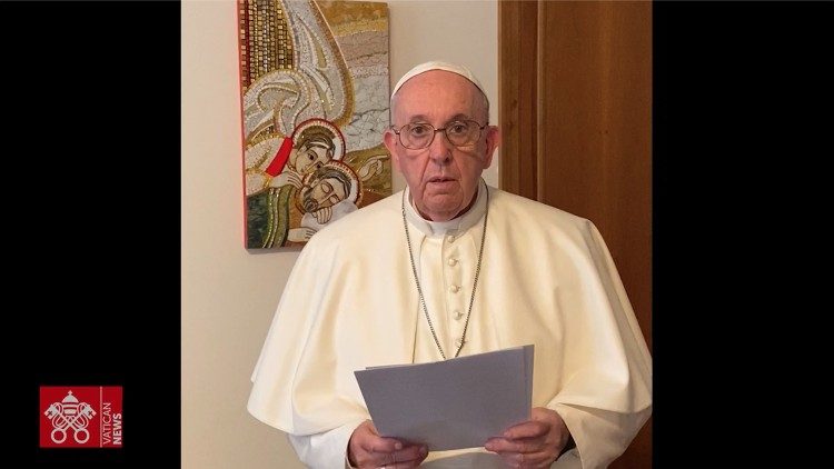Der Papst richtete eine Videobotschaft für die Teilnehmer in Assisi