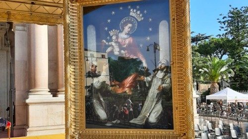 La Supplica alla Madonna di Pompei. Battaglia: Maria abiti nei nostri cuori  