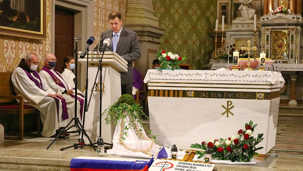 2021.10.04 Commemorazione a Teharje per gli uccisi dopo II guerra discorso di Susnik