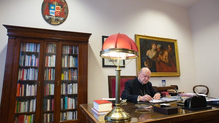 Le cardinal Gianfranco Ravasi, président du Conseil pontifical pour la Culture.