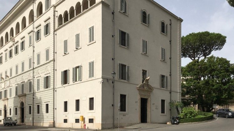 Il palazzo del Tribunale dello Stato della Città del Vaticano