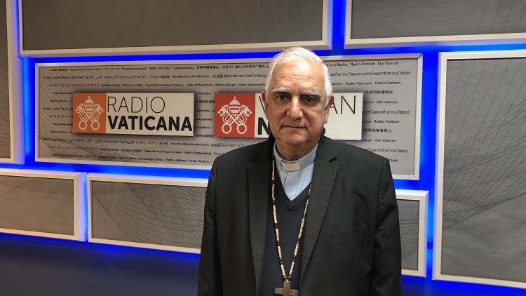 Dom Jorge Lozano nos estúdios da Rádio Vaticano