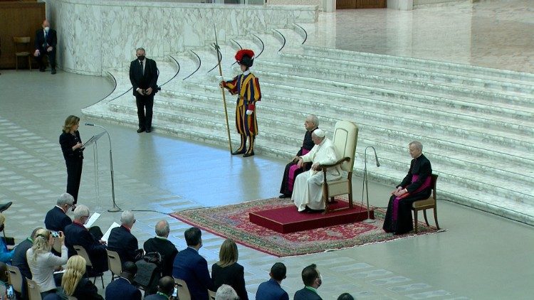 Il Papa riceve in Vaticano i delegati dell'Incontro Interparlamentare verso la COP26 