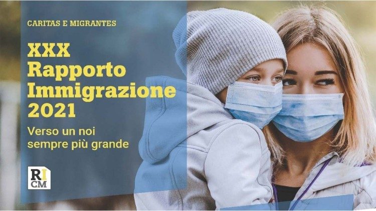 La copertina del 30.mo Rapporto Immigrazione di Caritas Italiana e Fondazione Migrantes