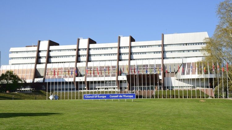 Il Palazzo d'Europa, sede del Consiglio d'Europa a Strasburgo