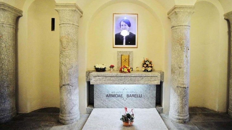 2021.10.18 Armida Barelli beata tomba università cattolica Sacro Cuore