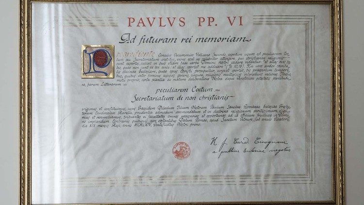 O Documento de Paulo VI que institui o Dicastério