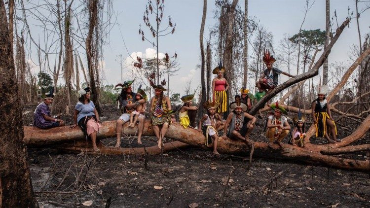 Amazonía y cambio climático, territorios quemados en Brasil