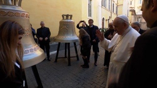 Папа благословив дзвін «Голос ненароджених» для України