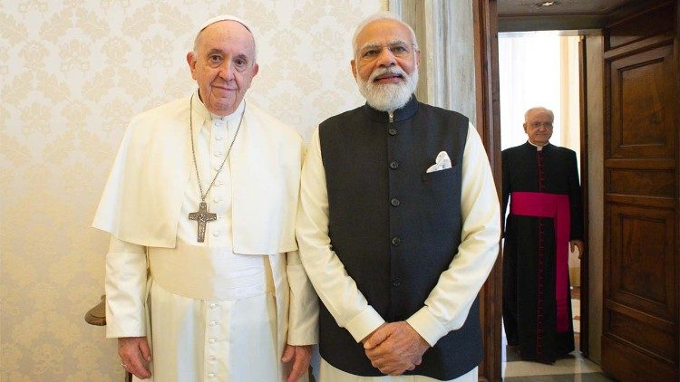 Papst Franziskus empfing Indiens Premierminister Narendra Modi Ende Oktober im Vatikan