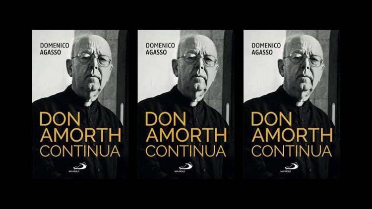 La copertina del libro "Don Amorth continua. La biografia ufficiale"