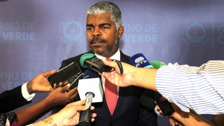 Ministro dos Transportes de Angola, Ricardo Viegas D'Abreu em visita a Cabo Verde