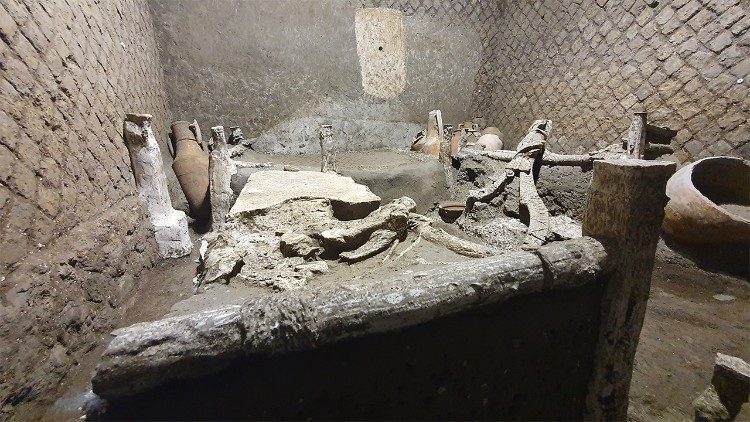 Pompei, la Stanza degli Schiavi, Crediti: Parco Archeologico di Pompei