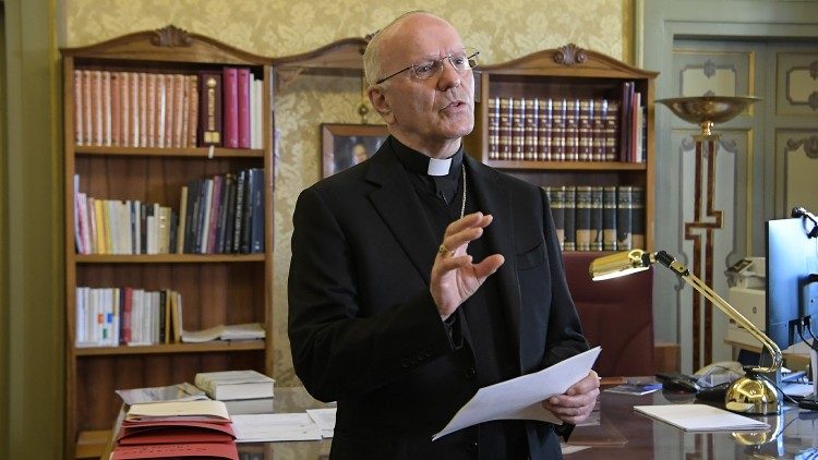 APSA-Chef Nunzio Galantino im Interview mit den Vatikanmedien