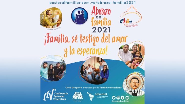 Semana del Abrazo en Familia 2021 organizada por la Pastoral de Familia de la Conferencia episcopal venezolana