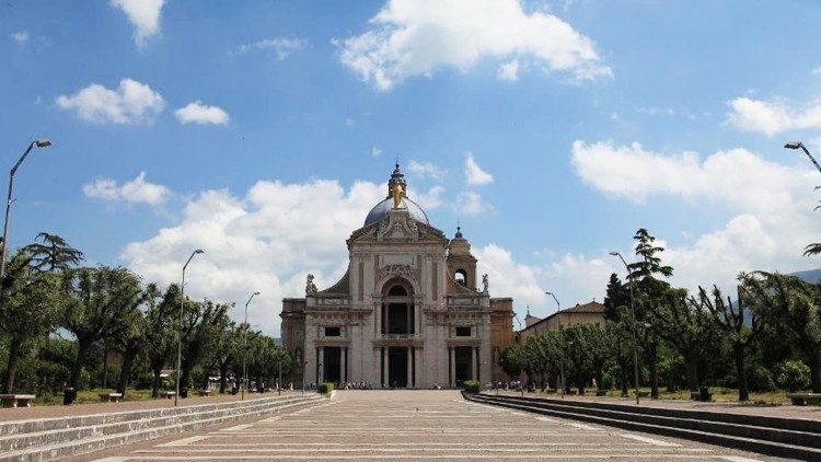 Die Basilica di Santa Maria degli Angeli in Assisi