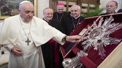 Pápež sa stretol s biskupmi Českej republiky na návšteve Ad limina