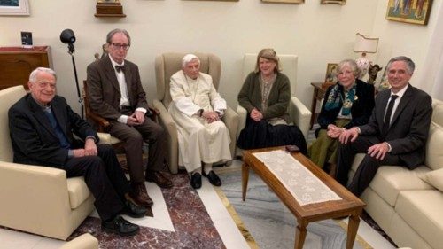 A colloquio con il Papa emerito i vincitori del Premio Ratzinger